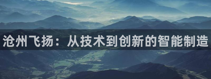 天辰国际娱乐:沧州飞扬:从技术到创新的智能制造